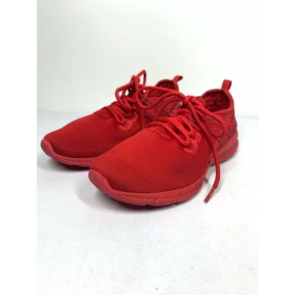 Fila Youth Big Kids Original Red Sweater Running Shoe Size 3.5 Boys Unisex - Picture 2 of 6